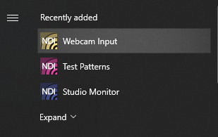 Webcam Input